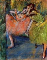 Degas, Edgar - Two Dancers in the Studio